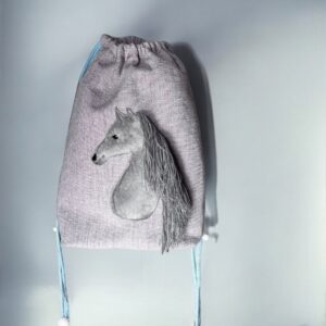 WOREK / POKROWIEWC DLA KONIKÓW HOBBY HORSE kolor delikatny róż