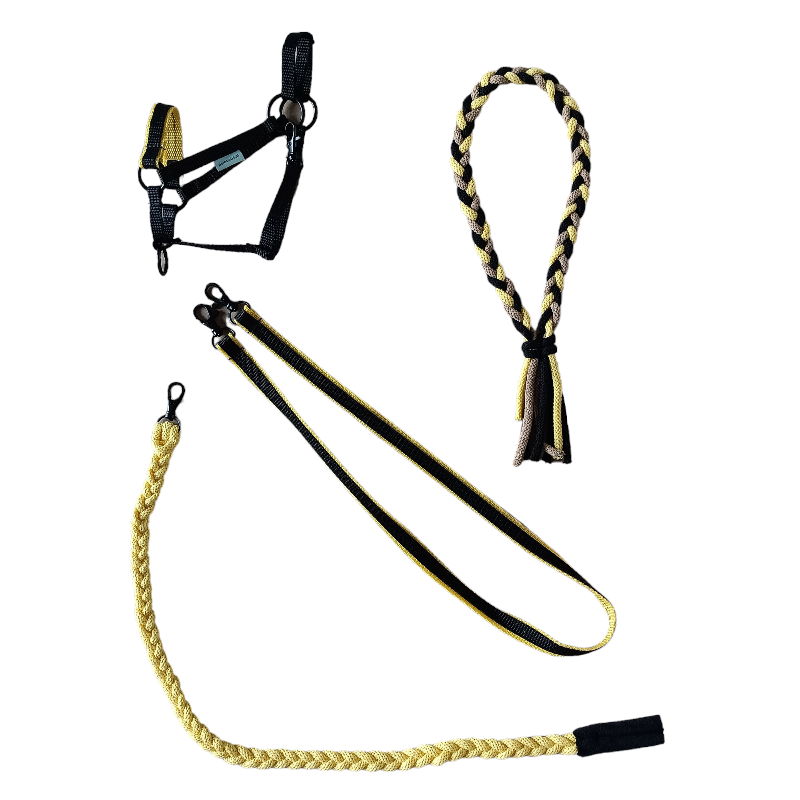 ZESTAW DLA KONIKA HH A4 ŻÓŁTY