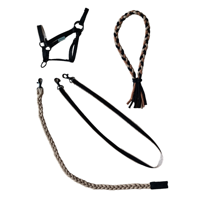 ZESTAW DLA KONIKA HH A4 BEŻ