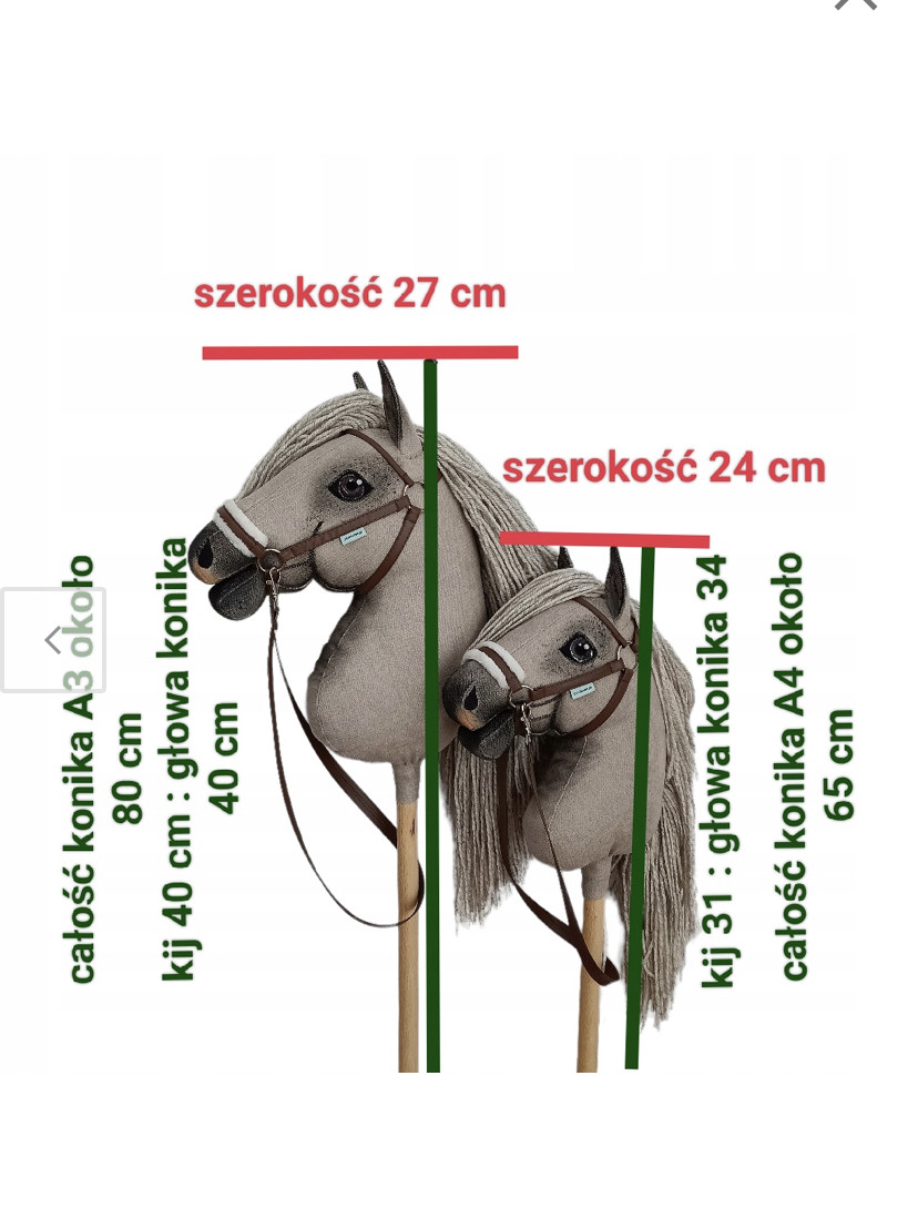 Konik Hobby Horse A3 SŁOMKA - obrazek 2