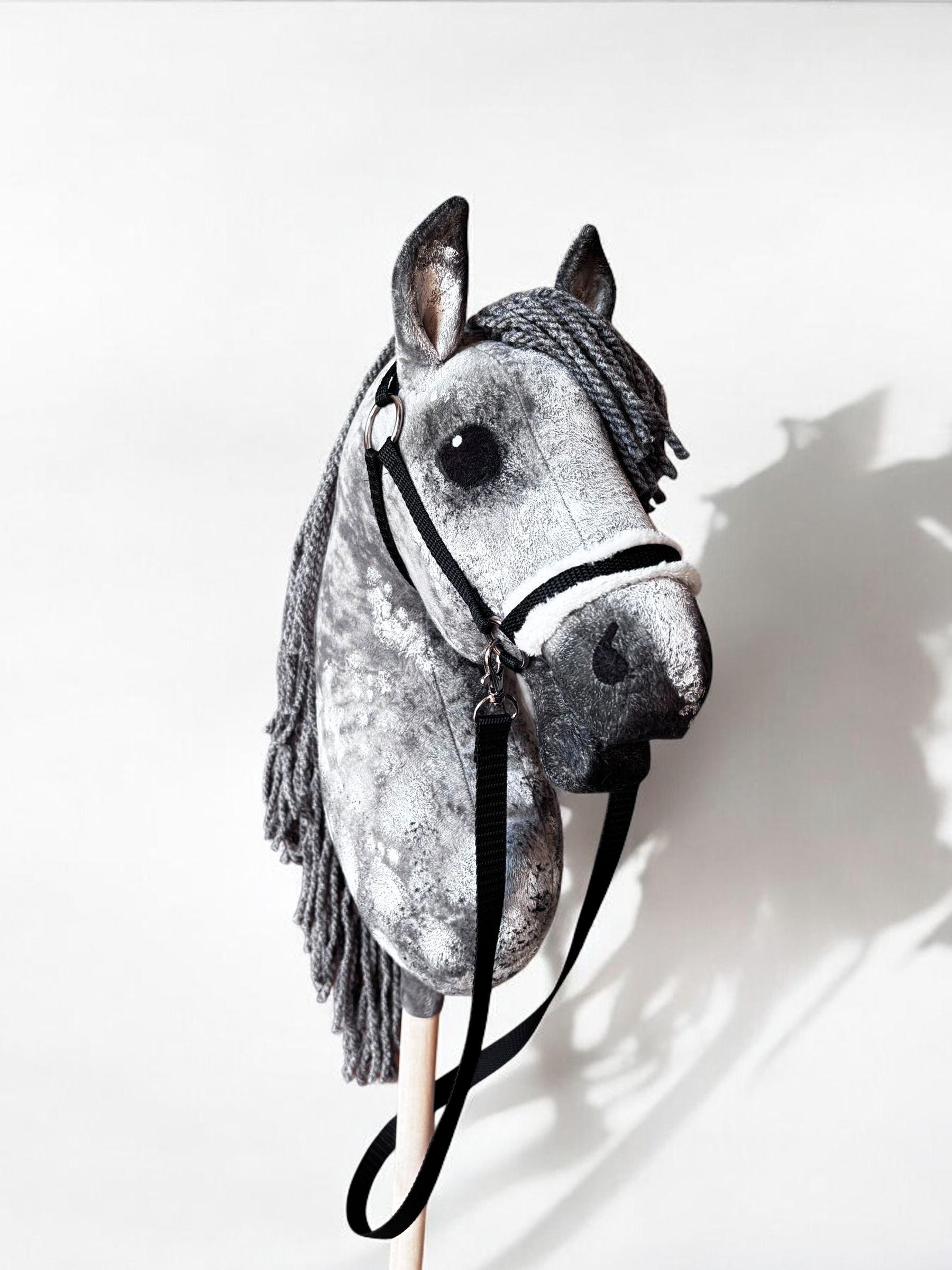Konik Hobby Horse A3 SIWY JABŁKOWITY - obrazek 5