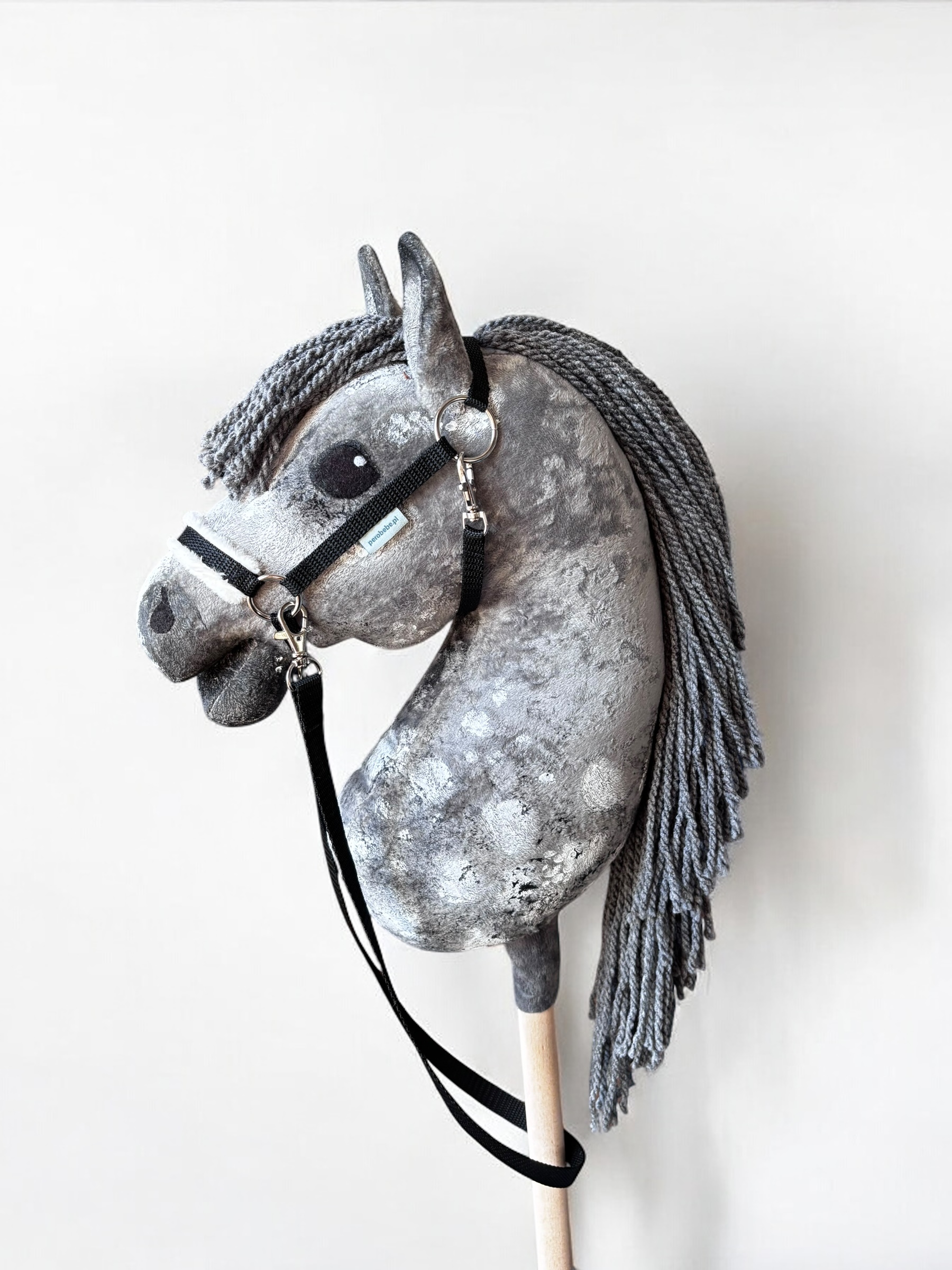 Konik Hobby Horse A3 SIWY JABŁKOWITY