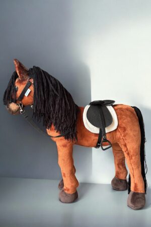 Siodło dla konika Baby Horse Mini 45/45 kolor CZARNY